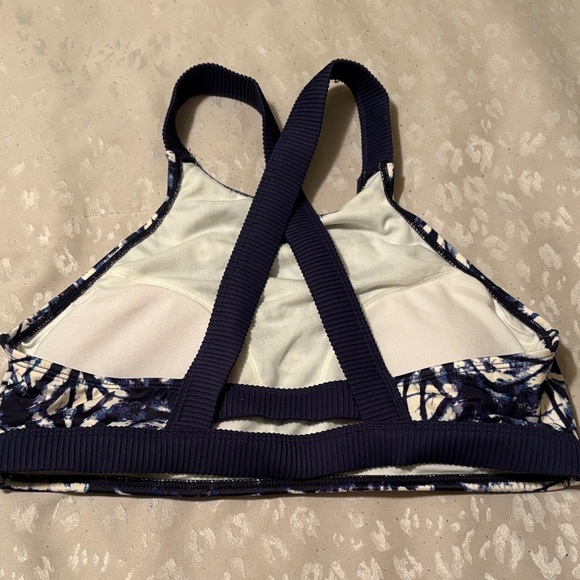 Roxy Navy and White Patterned Bikini - Picture 5 of 5